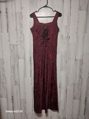 Morbid Threads Floral Gown